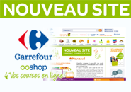 Carrefour Ooshop lance un nouveau site Internet