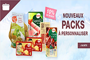 Des packs en promo et à personnaliser pour les clients de Houra.fr