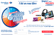 Gagnez 400.000 euros de cadeaux avec le jeu Carrefour Drive en Roue Libre