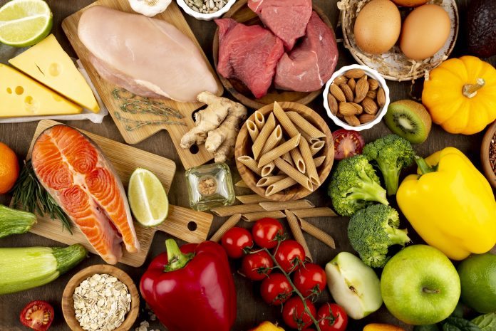 delicious-food-groups-arrangement