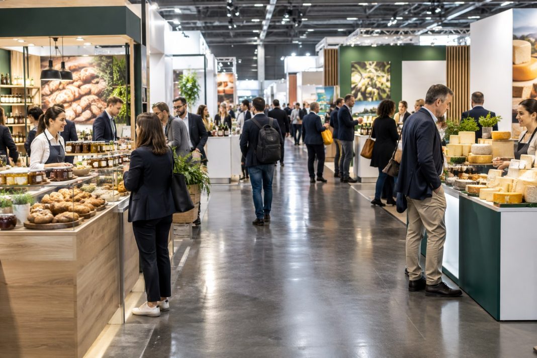 sial-paris-2026-les-tendances-alimentaires-qui-pourraient-arriver-en-rayon-featu Illustration des tendances alimentaires présentées autour du SIAL Paris 2026